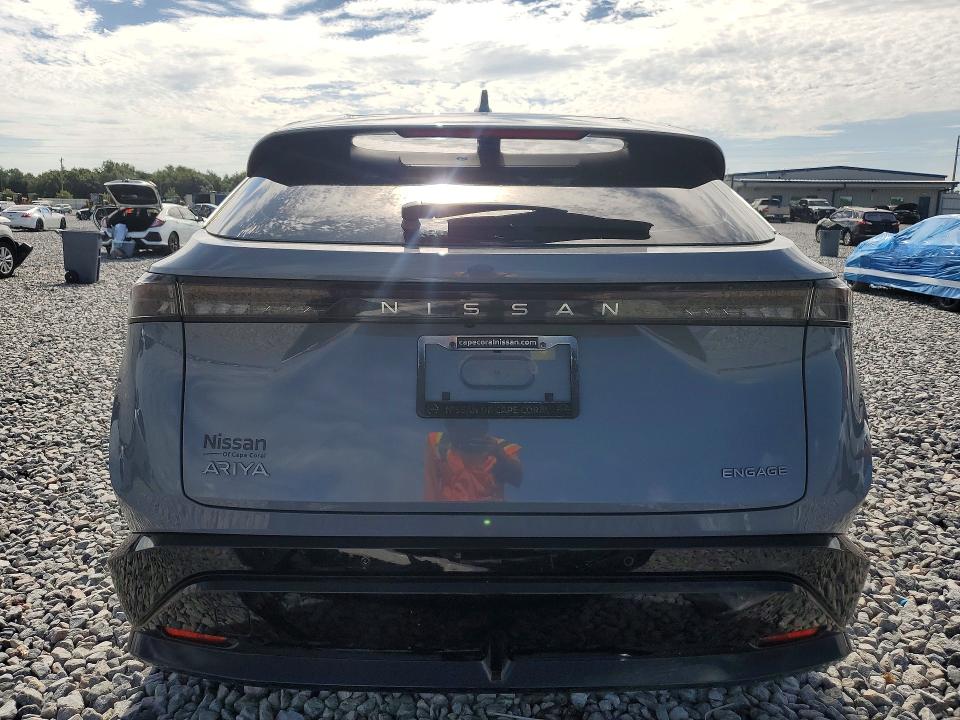 2024 Nissan Ariya VIN JN1AF0BA9RM435326 COPART salvage auction — FRONT END, Fl - Cert Of Title Slvg Rebuildable, sold $50 on 2026-07-31 (photo 6)