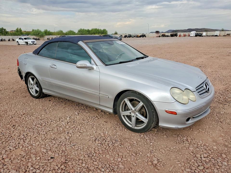 2005 Mercedes-benz Clk-class VIN WDBTK65G95T041313 COPART salvage auction — REAR END, Az - Cert Of Title - Salvage, sold $550 on 2026-07-23 (photo 4)