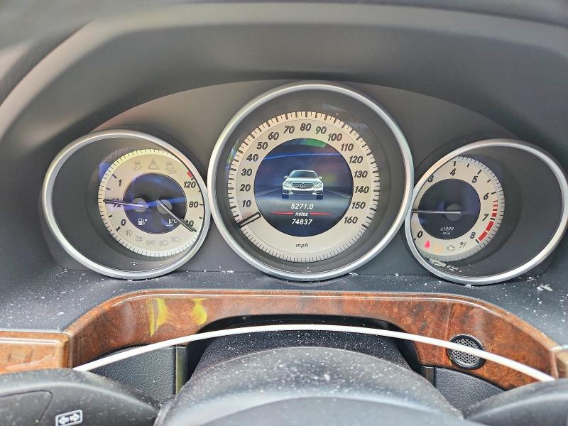 2014 Mercedes-benz E-klasse VIN WDDHF8JB7EA830384 COPART salvage auction — ROOF, CT - CERT OF TITLE-SALVAGE, sold $1,800 on 2026-07-28 (photo 9)