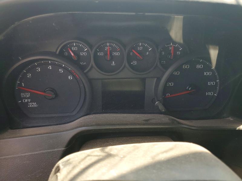 2021 Chevrolet Silverado VIN 1GCPWBEK2MZ343977 COPART salvage auction — FRONT END, Tx - Salvage Vehicle Title, sold $1,850 on 2026-07-31 (photo 9)
