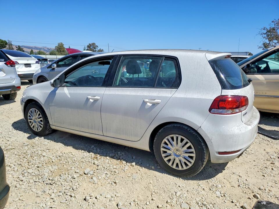 2013 Volkswagen Golf VIN WVWDB7AJ1DW131758 COPART salvage auction — FRONT END, CA - SALVAGE CERTIFICATE, sold $800 on 2026-08-04 (photo 2)