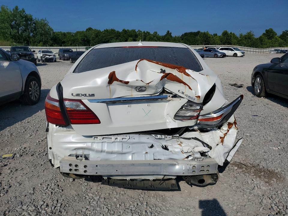 2010 Lexus Ls 460 VIN JTHBL5EF5A5098214 COPART salvage auction — REAR END, Al - Cert Of Title-Salvage Title, sold $975 on 2026-07-28 (photo 6)