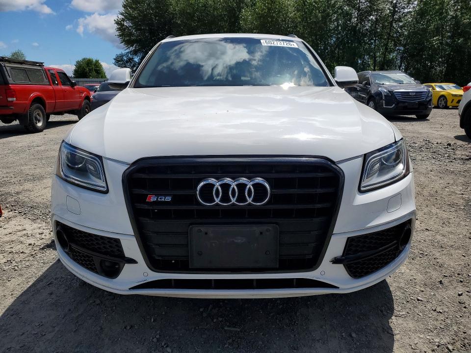 2015 Audi Sq5 VIN WA1VGAFP9FA122140 COPART salvage auction — SIDE, WA - BILL OF SALE, sold $3,300 on 2026-07-27 (photo 5)