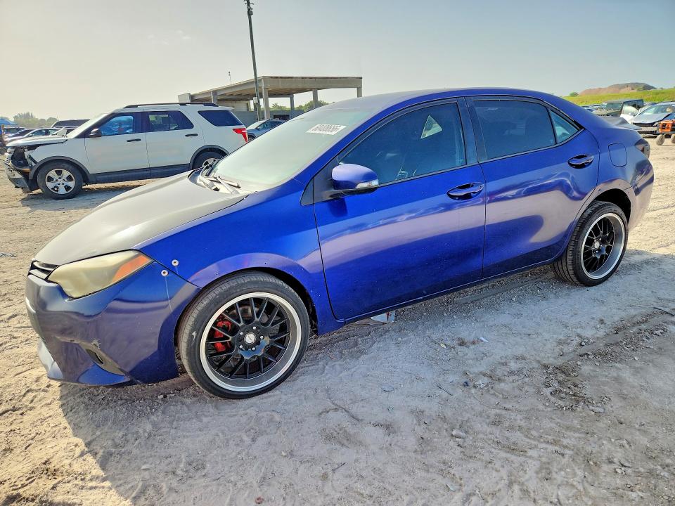 2016 Toyota Corolla VIN 5YFBURHE1GP404815 COPART salvage auction — MINOR DENT/SCRATCHES, FL - CERTIFICATE OF TITLE (P), sold $4,900 on 2026-07-25 (photo 1)