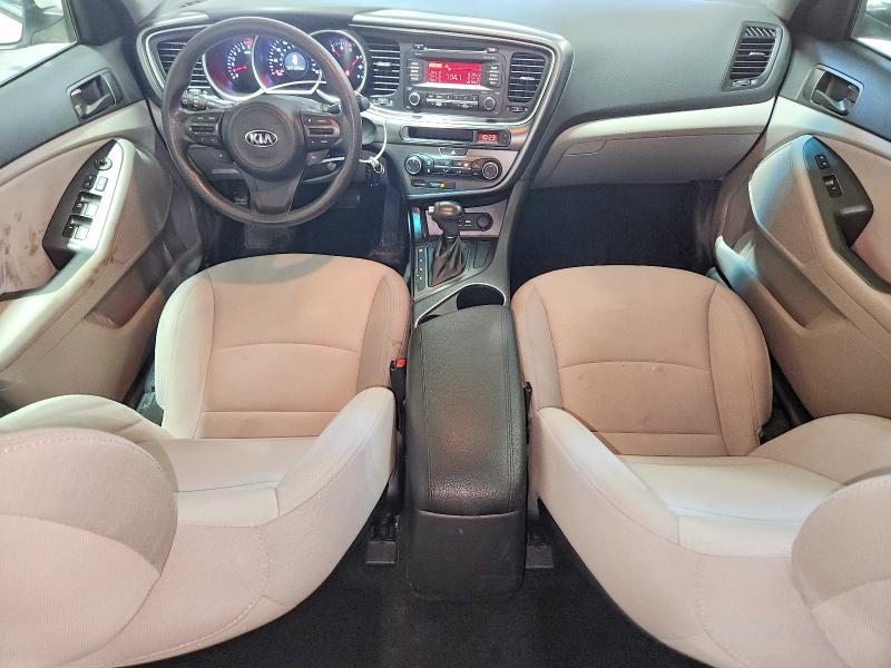 2015 Kia Optima VIN KNAGM4A74F5647970 COPART salvage auction — FRONT END, Mn - Certificate Of Title, sold $525 on 2026-07-16 (photo 8)