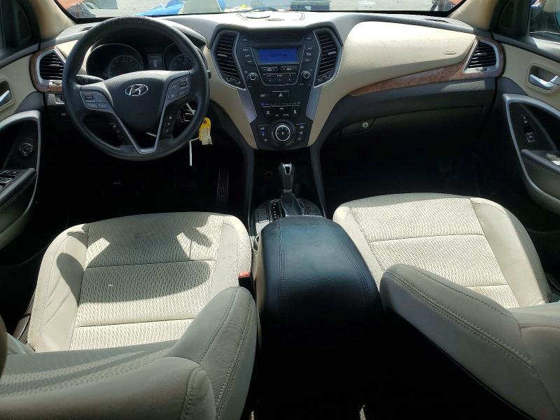 2016 Hyundai Santa fe VIN 5XYZT3LB7GG345026 COPART salvage auction — MINOR DENT/SCRATCHES, FL - CERTIFICATE OF TITLE, sold $1,400 on 2026-07-14 (photo 8)
