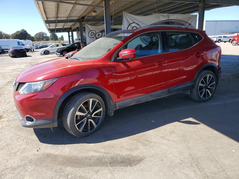 2017 Nissan Rogue VIN JN1BJ1CP1HW022394 COPART salvage auction — MECHANICAL, Ca - Dis/Dlr/Exp Only Clean Title (P), sold $2,700 on 2026-07-30 (photo 1)