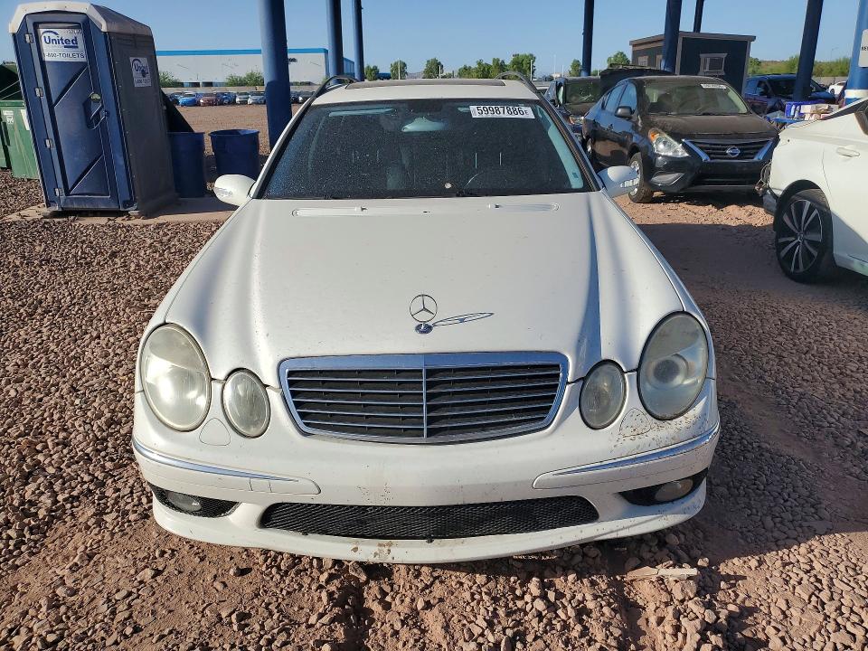 2005 Mercedes-benz E-klasse amg VIN WDBUH76J75A758808 COPART salvage auction — FRONT END, Az - Cert Of Title - Salvage, sold $15,200 on 2026-08-04 (photo 5)