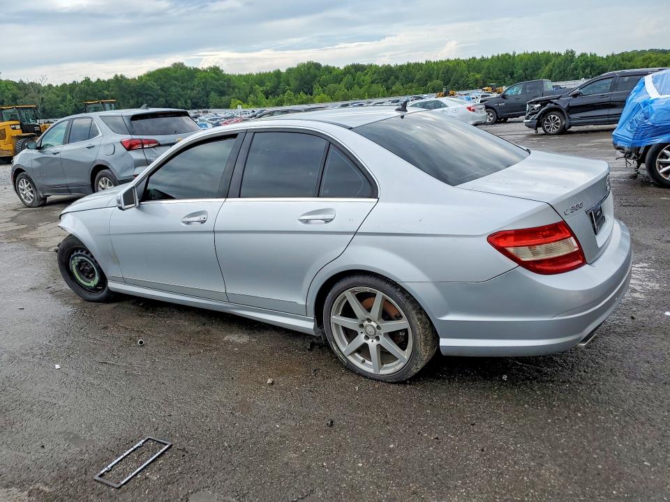 2011 Mercedes-benz C class VIN WDDGF5EB5BA460732 COPART salvage auction — FRONT END, TN - CERTIFICATE OF TITLE (P), sold $825 on 2026-07-23 (photo 2)