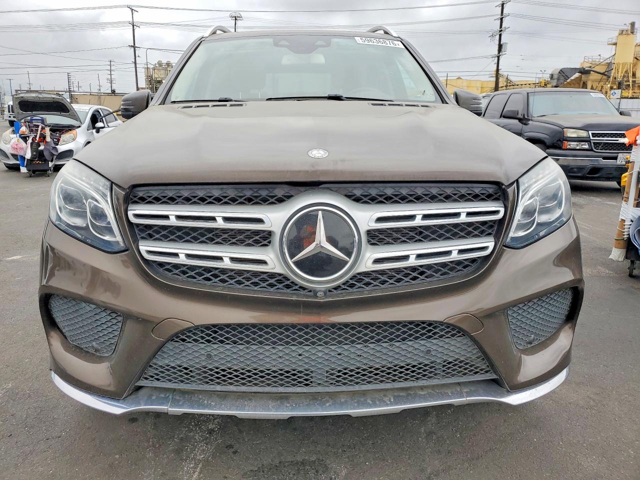 2017 Mercedes-benz Gls-class VIN 4JGDF7DE0HA838271 COPART salvage auction — Minor Dent/Scratches, CA - DIS/DLR/EXP ONLY CLEAN TITLE, sold $6,800 on 2026-09-02 (photo 5)