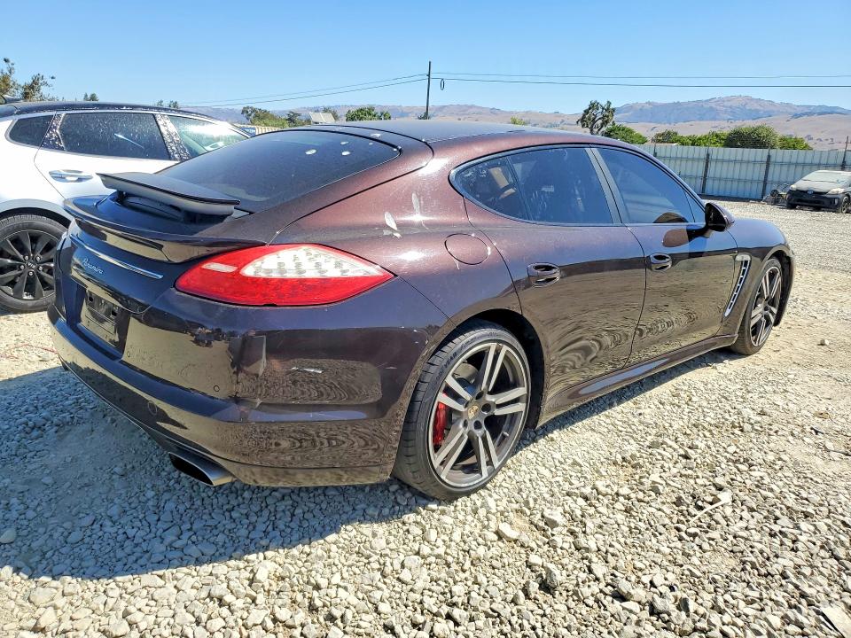 2013 Porsche Panamera VIN WP0AA2A79DL015125 COPART salvage auction — MECHANICAL, Salvage Title, sold $2,050 on 2026-07-28 (photo 3)