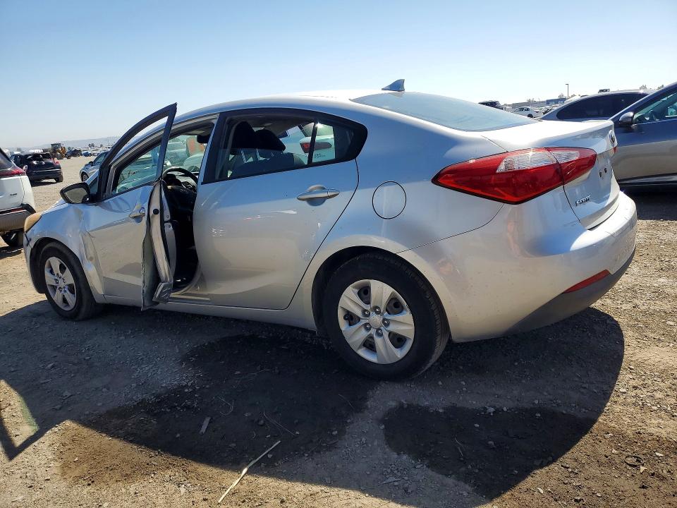 2014 Kia Forte VIN KNAFK4A67E5147549 COPART salvage auction — SIDE, Ca - Salvage Certificate, sold $1,250 on 2026-07-24 (photo 2)