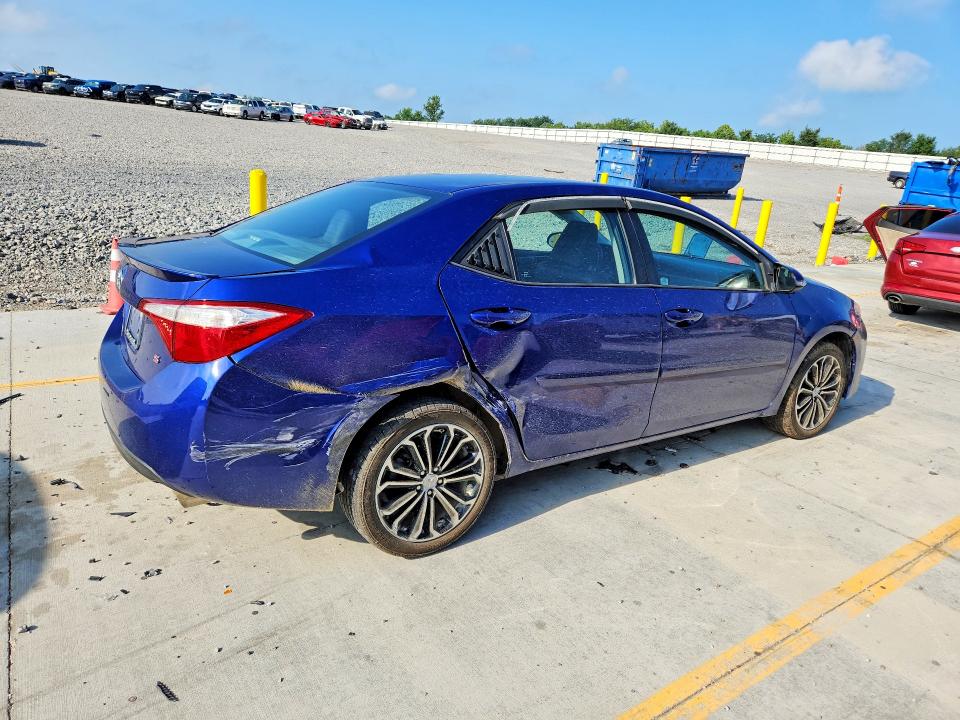 2016 Toyota Corolla VIN 5YFBURHE4GP483459 COPART salvage auction — REAR END, Ky - Cert Of Title-Salvage, sold $800 on 2026-07-30 (photo 3)
