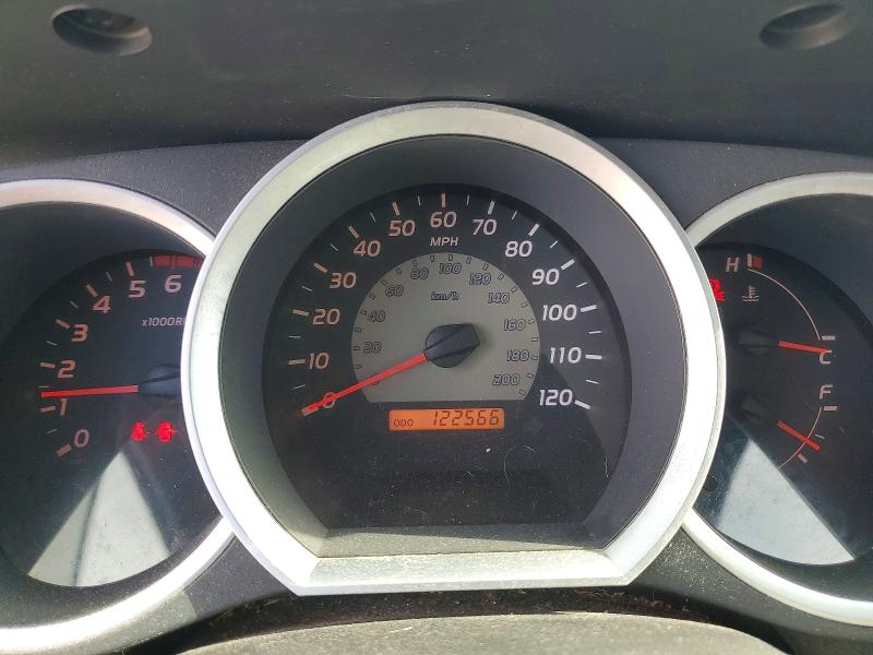 2010 Toyota Tacoma VIN 5TENX4CN6AZ694114 COPART salvage auction — FRONT END, Fl - Certificate Of Title, sold $650 on 2026-07-28 (photo 9)