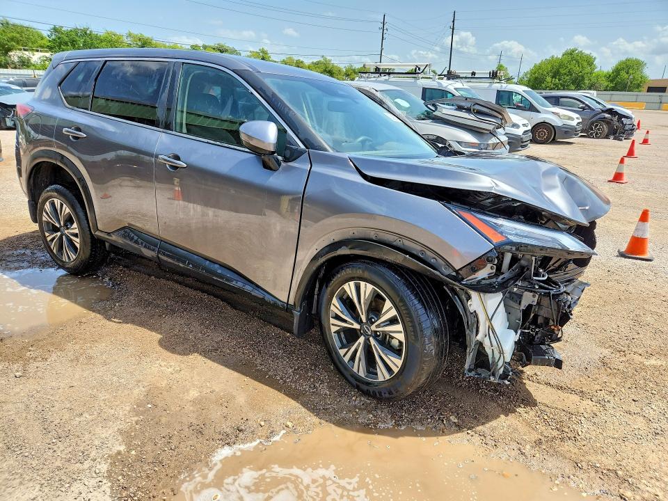 2023 Nissan Rogue VIN JN8BT3BA3PW408687 COPART salvage auction — FRONT END, TX - CERTIFICATE OF TITLE, sold $200 on 2026-07-28 (photo 4)