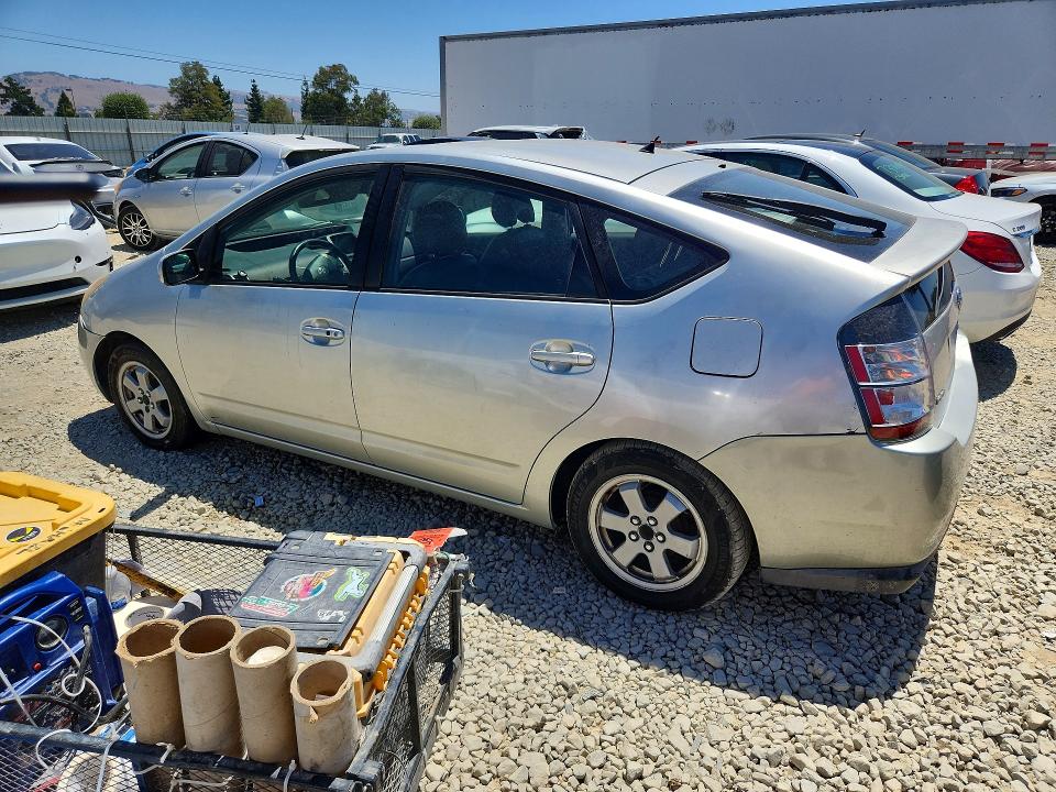 2005 Toyota Prius VIN JTDKB20U250121234 COPART salvage auction — VANDALISM, Ca - Salvage Certificate, sold $400 on 2026-07-28 (photo 2)