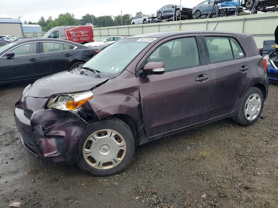 2010 Scion Xd VIN JTKKU4B47AJ055019 COPART salvage auction — FRONT END, PA - CERTIFICATE OF SALVAGE, sold $175 on 2026-07-24 (photo 1)