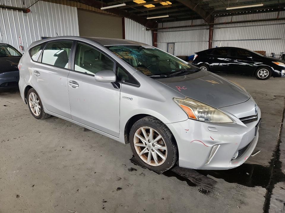 2013 Toyota Prius VIN JTDZN3EU0D3193292 COPART salvage auction — REAR END, Ca - Salvage Certificate, sold $2,550 on 2026-07-16 (photo 4)