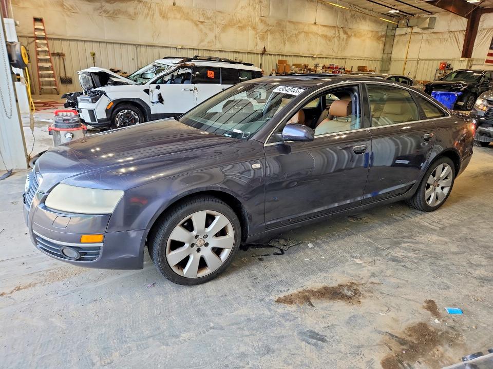 2005 Audi A6 VIN WAUDG74F15N114035 COPART salvage auction — FRONT END, Il - Salvage Certificate (P), sold $325 on 2026-07-29 (photo 1)