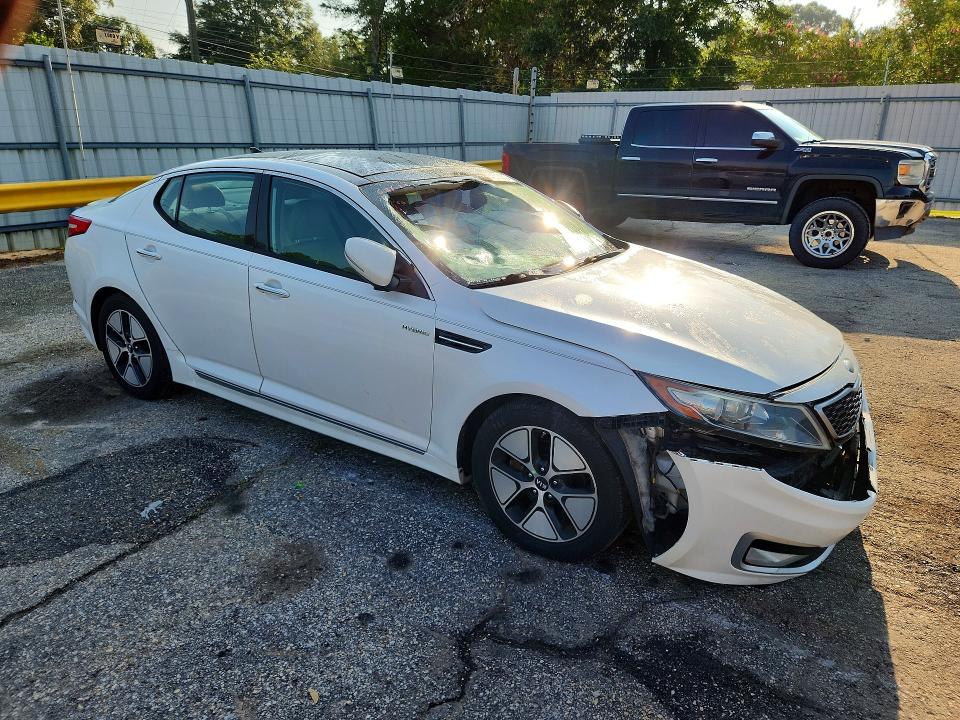 2013 Kia Optima VIN KNAGM4AD2D5041974 COPART salvage auction — FRONT END, Fl - Cert Of Title Slvg Rebuildable, sold $250 on 2026-07-13 (photo 4)