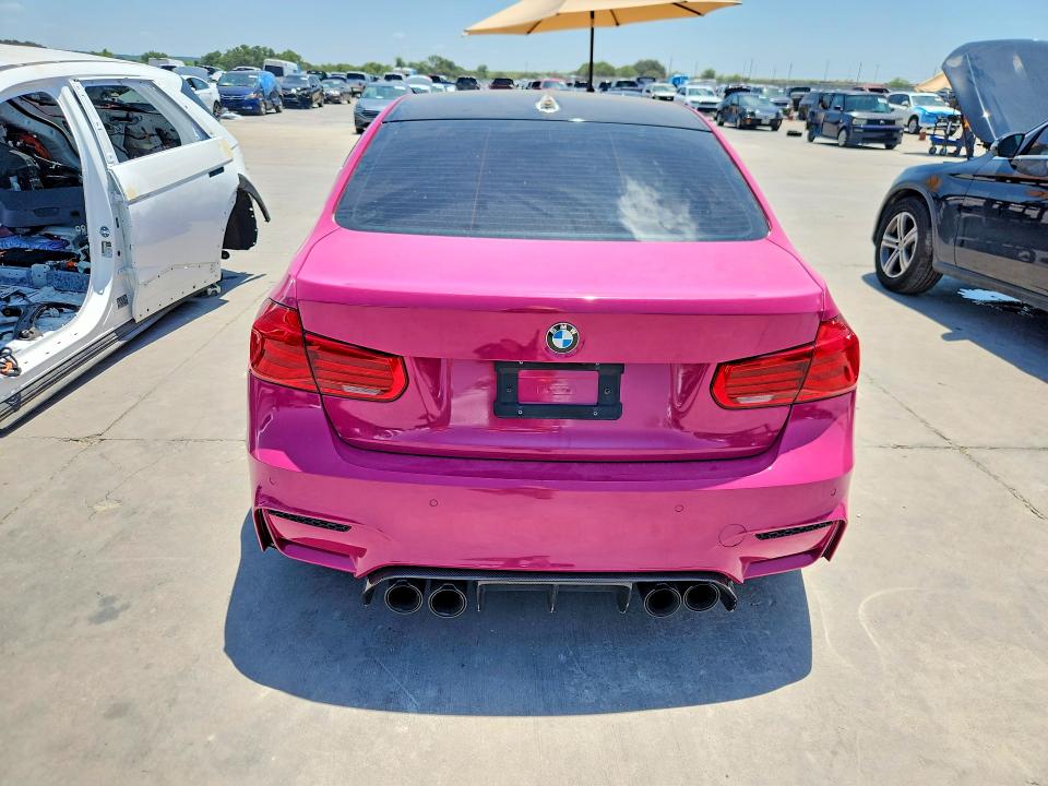 2016 BMW M3 VIN WBS8M9C5XG5D31311 COPART salvage auction — NORMAL WEAR, TX - CERTIFICATE OF TITLE, sold $600 on 2026-07-27 (photo 6)