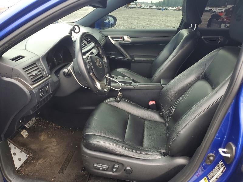 2015 Lexus Ct 200 VIN JTHKD5BH7F2217764 COPART salvage auction — FRONT END, WA - BILL OF SALE, sold $550 on 2026-07-24 (photo 7)