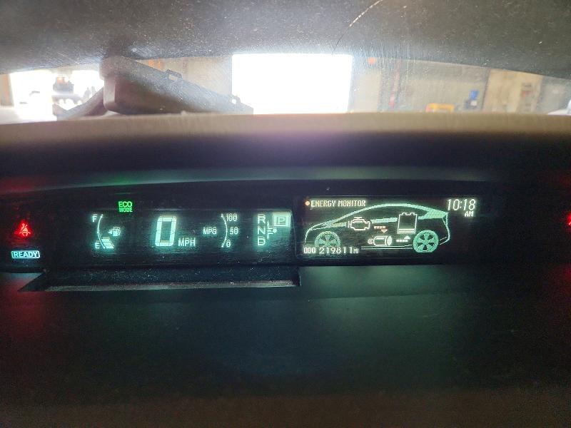 2011 Toyota Prius VIN JTDKN3DU2B1364877 COPART salvage auction — FRONT END, Fl - Certificate Of Title, sold $675 on 2026-07-20 (photo 9)
