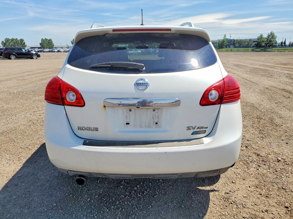 2012 Nissan Rogue sport VIN JN8AS5MV1CW378352 COPART salvage auction — REAR END, AB - BOS - SALVAGE, sold $225 on 2026-07-14 (photo 6)