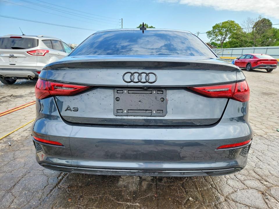 2024 Audi A3 VIN WAUAUDGY0RA135897 COPART salvage auction — FRONT END, Tn - Salvage Certificate, sold $8,300 on 2026-09-14 (photo 6)