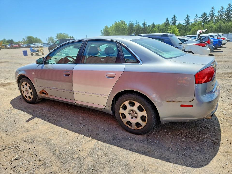 2008 Audi A4 VIN WAUDF68E78A160303 COPART salvage auction — MECHANICAL, On - Permit No Brand - Unfit, sold $300 on 2026-07-23 (photo 2)
