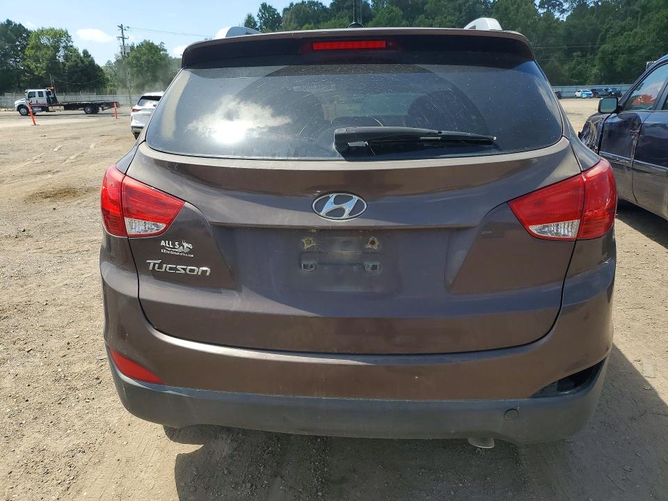 2015 Hyundai Tucson VIN KM8JU3AGXFU015012 COPART salvage auction — SIDE, LA - CERTIFICATE OF TITLE, sold $1,000 on 2026-07-31 (photo 6)