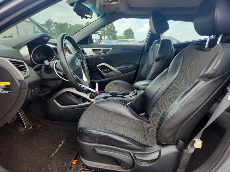 2013 Hyundai Veloster VIN KMHTC6AD1DU145504 COPART salvage auction — FRONT END, Tx - Certificate Of Title, sold $500 on 2026-07-27 (photo 7)