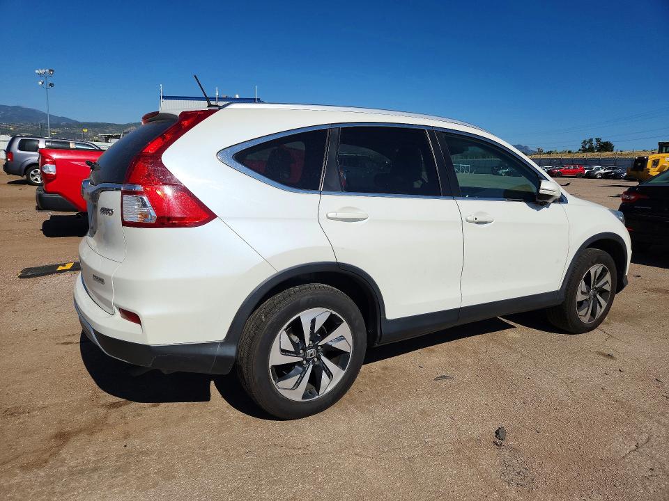 2015 Honda Cr-v VIN 5J6RM4H9XFL070029 COPART salvage auction — HAIL, Co - Certificate Of Title, sold $9,400 on 2026-08-19 (photo 3)