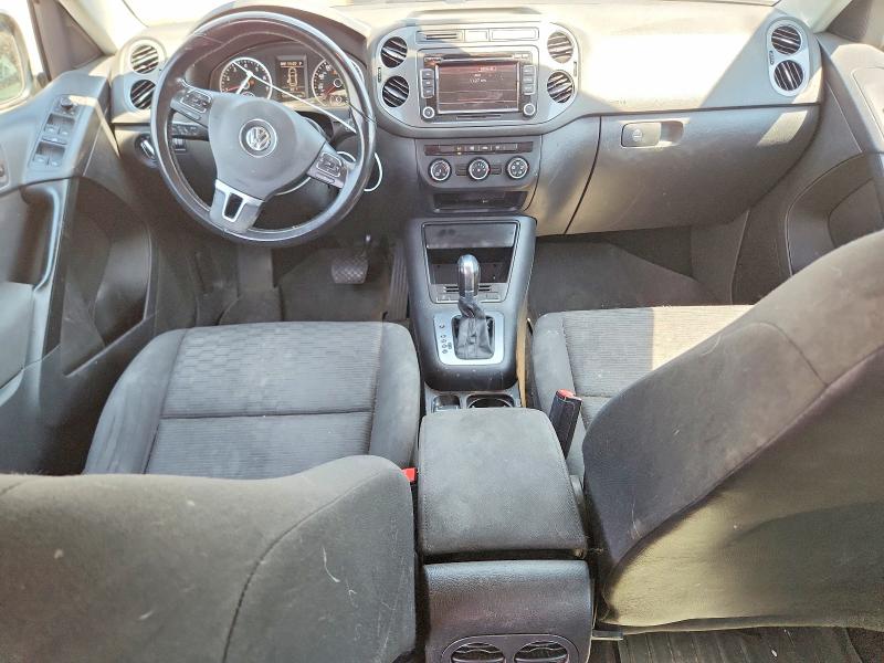 2015 Volkswagen Tiguan VIN WVGAV7AX5FW599098 COPART salvage auction — FRONT END, Co - Salvage Title, sold $775 on 2026-08-19 (photo 8)