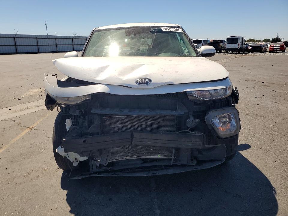 2020 Kia Soul VIN KNDJ23AU8L7028092 COPART salvage auction — FRONT END, Ca - Salvage Certificate, sold $1,650 on 2026-07-20 (photo 5)