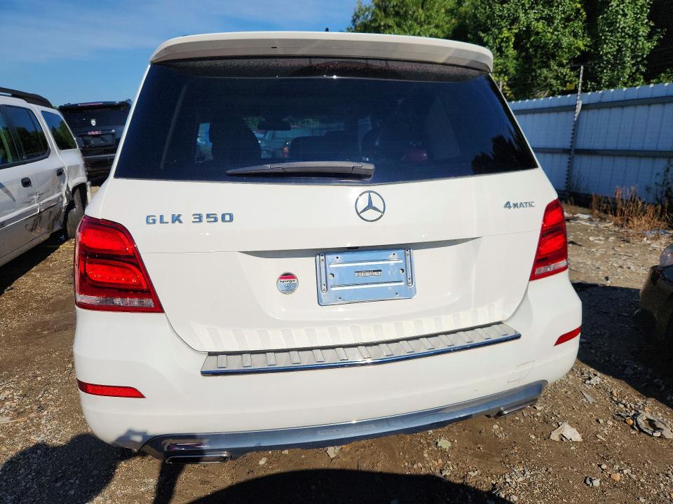 2015 Mercedes-benz Glk-klasse VIN WDCGG8JBXFG363098 COPART salvage auction — UNDERCARRIAGE, Va - Certificate Of Title, sold $650 on 2026-07-28 (photo 6)