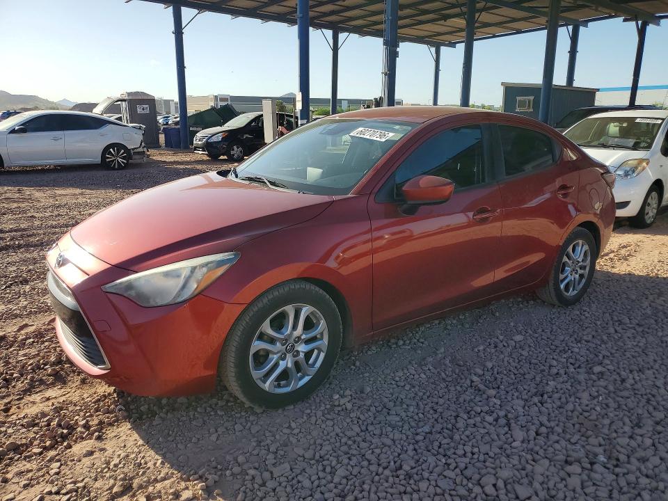 2017 Toyota Yaris VIN 3MYDLBYV2HY187037 COPART salvage auction — SIDE, AZ - CERTIFICATE OF TITLE, sold $4,000 on 2026-07-09 (photo 1)
