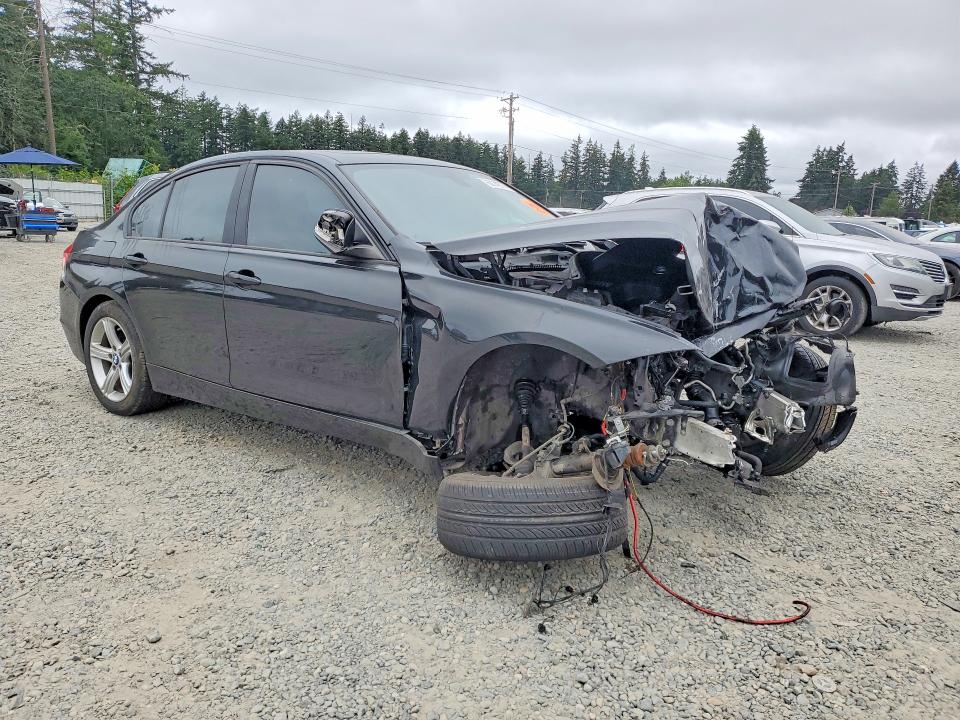 2015 BMW 3er VIN WBA3C3G53FNS74969 COPART salvage auction — FRONT END, Wa - Bill Of Sale, sold $100 on 2026-08-07 (photo 4)