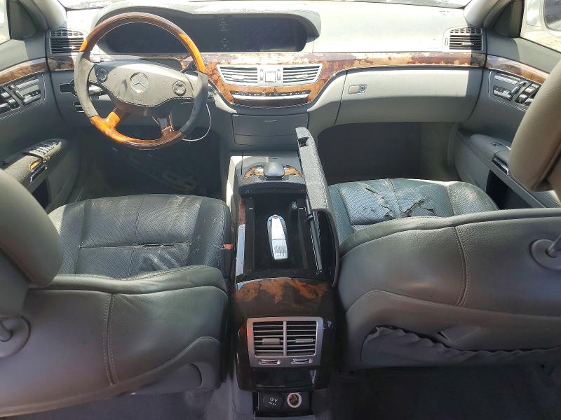 2007 Mercedes-benz S class VIN WDDNG71X27A107972 COPART salvage auction — VANDALISM, FL - CERT OF TITLE SLVG REBUILDABLE, sold $275 on 2026-08-07 (photo 8)