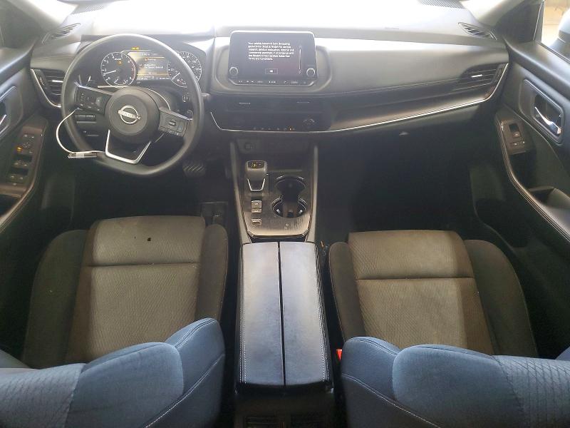 2024 Nissan Rogue VIN JN8BT3BA7RW350537 COPART salvage auction — DAMAGE HISTORY, Fl - Cert Of Title Slvg Rebuildable, sold $10,100 on 2026-07-29 (photo 8)