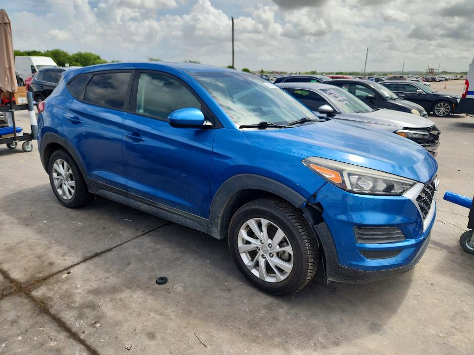 2019 Hyundai Tucson VIN KM8J2CA47KU844495 COPART salvage auction — REAR END, Tx - Certificate Of Title, sold $175 on 2026-07-30 (photo 4)