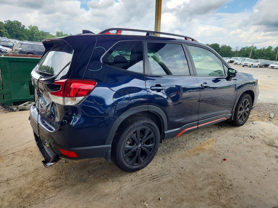 2021 Subaru Forester VIN JF2SKARC0MH591994 COPART salvage auction — REAR END, Al - Cert Of Title-Salvage Title, sold $175 on 2026-07-21 (photo 3)