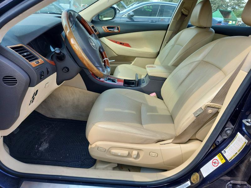 2007 Lexus Es 350 VIN JTHBJ46G972095494 COPART salvage auction — MECHANICAL, IL - CERTIFICATE OF TITLE, sold $250 on 2026-07-28 (photo 7)