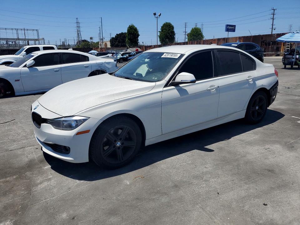 2015 BMW 3er VIN WBA3C1C56FK119540 COPART salvage auction — REAR END, Ca - Salvage Certificate, sold $3,100 on 2026-08-28 (photo 1)