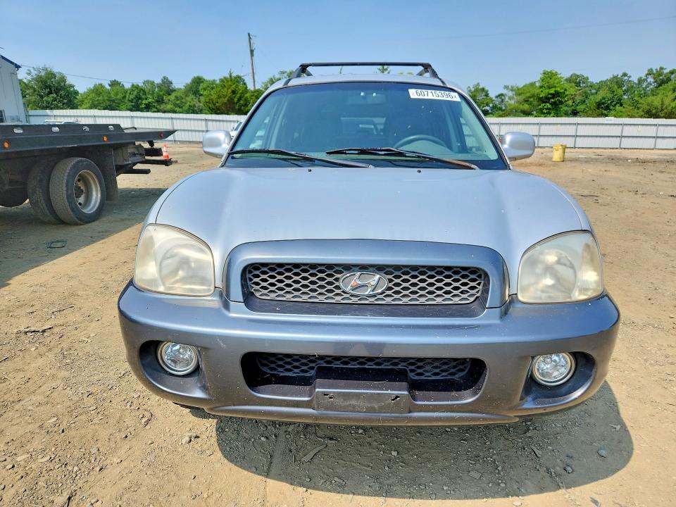 2001 Hyundai Santa fe VIN KM8SC83D81U110247 COPART salvage auction — MINOR DENT/SCRATCHES, NJ - CERTIFICATE OF TITLE, sold $550 on 2026-07-20 (photo 5)