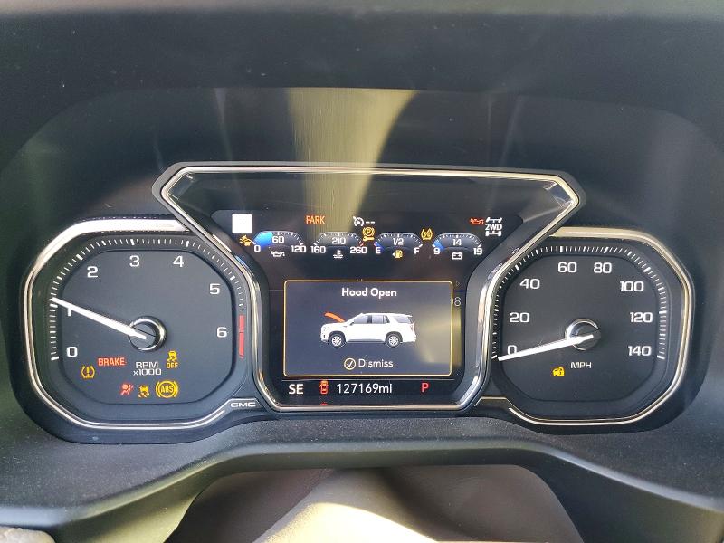 2021 Gmc Yukon VIN 1GKS2DKL0MR437973 COPART salvage auction — FRONT END, TX - SALVAGE VEHICLE TITLE, sold $21,200 on 2026-08-24 (photo 9)