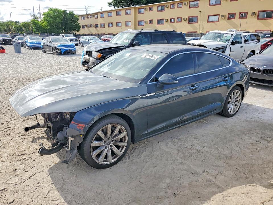 2018 Audi A5 VIN WAUBNCF54JA036068 COPART salvage auction — FRONT END, Ms - Certificate Of Title, sold $275 on 2026-07-28 (photo 1)