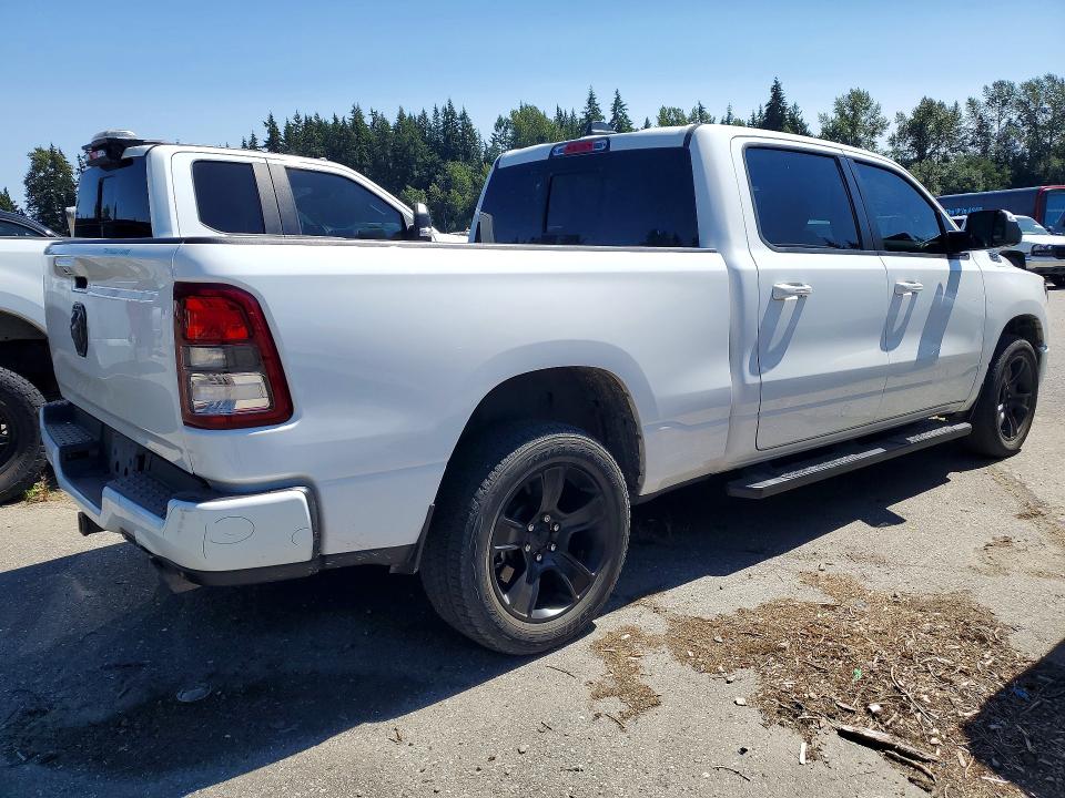 2021 Ram 1500 VIN 1C6SRFMT6MN814188 COPART salvage auction — MINOR DENT/SCRATCHES, Salvage Title, sold $1,900 on 2026-07-27 (photo 3)