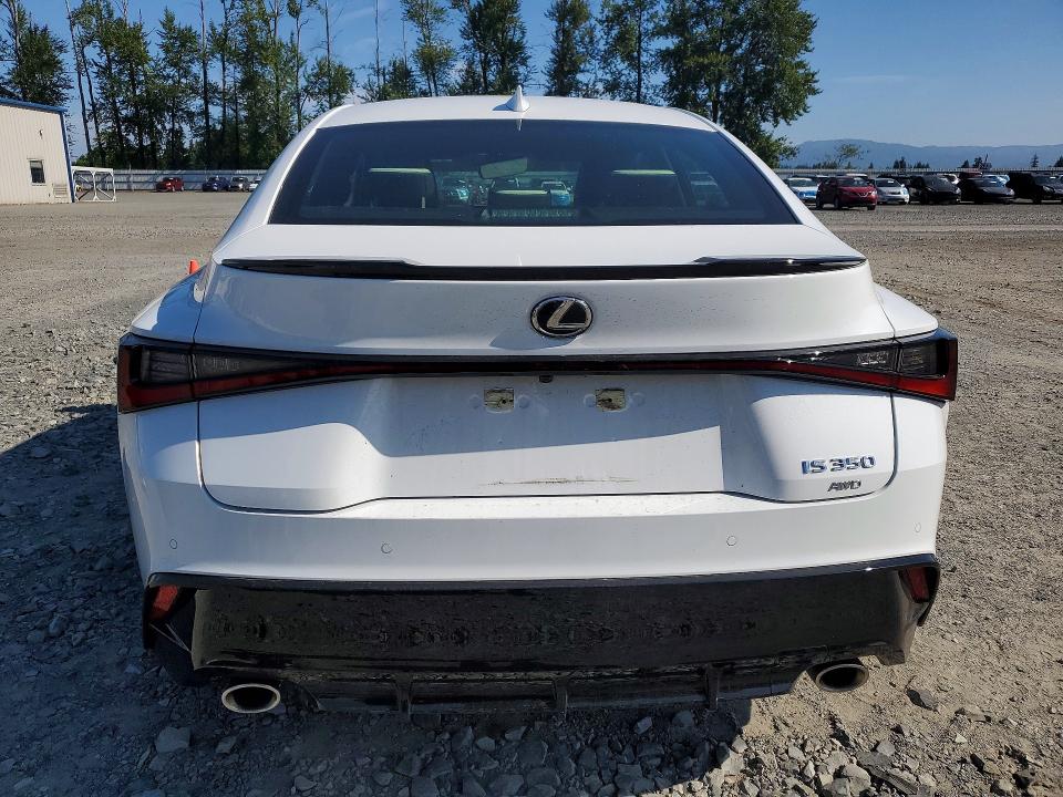 2024 Lexus Is VIN JTHGZ1E22R5033925 COPART salvage auction — FRONT END, WA - BILL OF SALE, sold $6,100 on 2026-07-27 (photo 6)