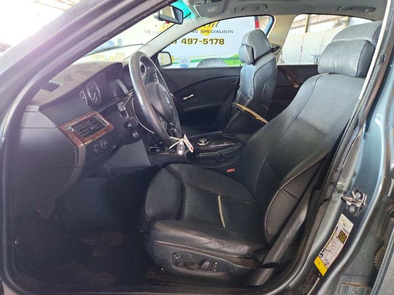 2007 BMW 5 series VIN WBANE53537CY04441 COPART salvage auction — REAR END, Az - Cert Of Title-Restored Salvage (P), sold $475 on 2026-07-29 (photo 7)
